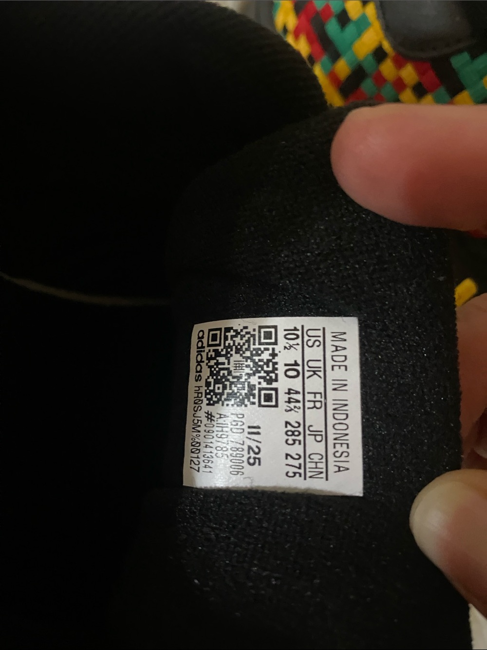 NWT Adidas superstar II Bob Marley Jamaica men’s size 10.5 - Picture 7 of 9